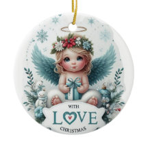Julängel babyprydnad