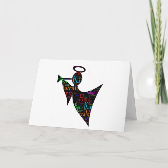 Julängel Helgkort (Framsida)