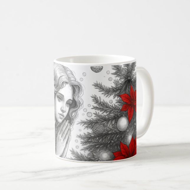 Julängel  kaffemugg (Framsida höger)