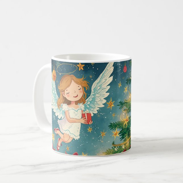Julängel  kaffemugg (Framsida vänster)