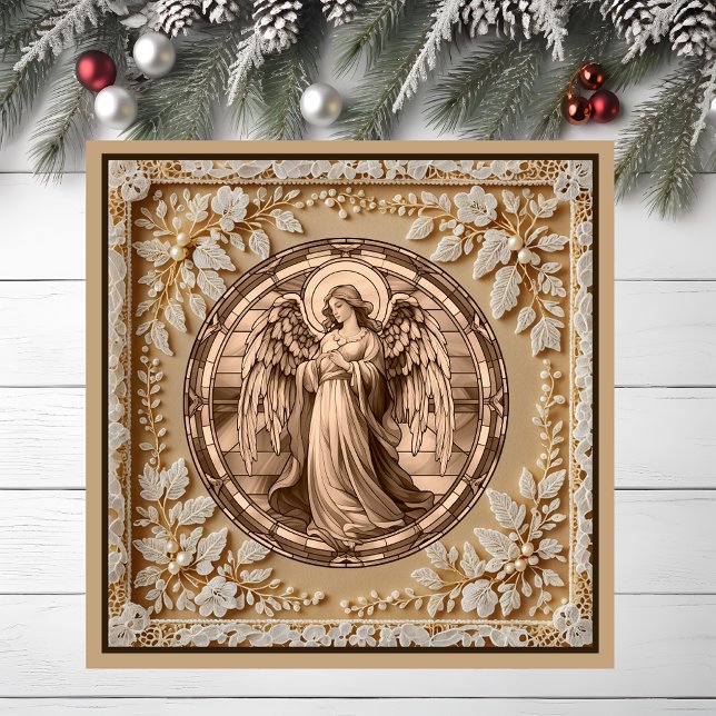 Julängel Magnetisk Kort (Christmas angel)