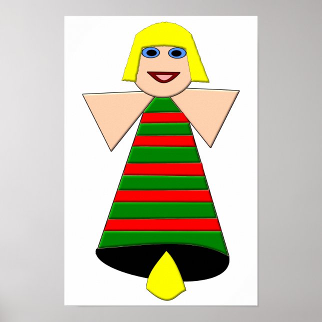 Julängelklockaaffisch Poster (Framsidan)