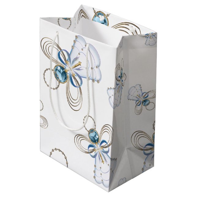 julängeln av Faith Random Mönster Collage (Baksidan Vinklad)