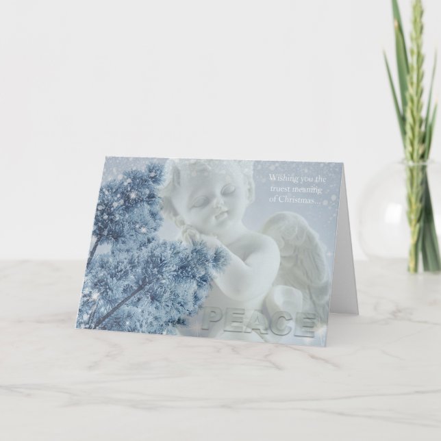 Julängen med fredskort helgkort (Framsida)