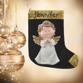 Julänggel med Namn, Guld Stor Julstrumpa