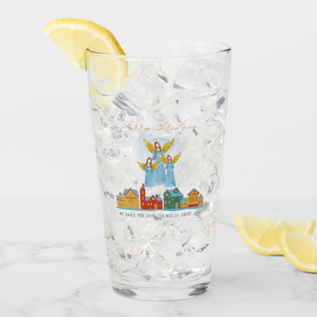 Julänglar ger glädje och budskap Hemdekor! Glaskopp (Framsida Ice)