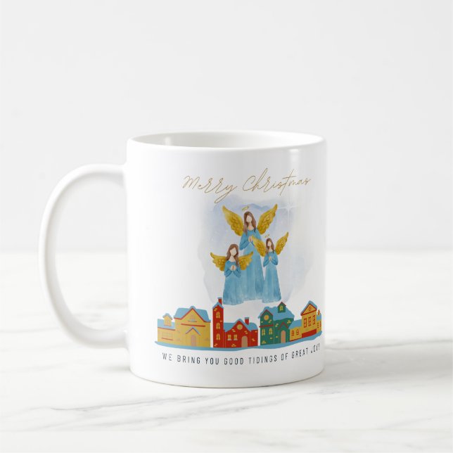 Julänglar ger glädje och budskap Hemdekor! Kaffemugg (Vänster)