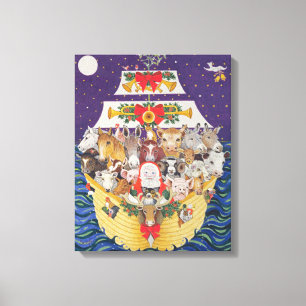 Julankomst Canvastryck