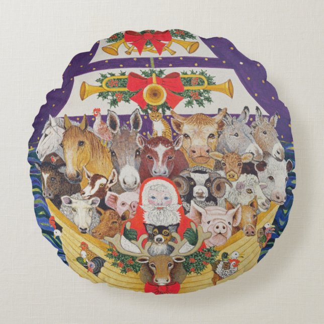 Julankomst Rund Kudde (Framsidan)