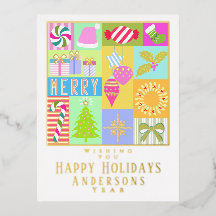 Julannonskalender - julkort