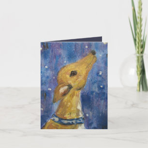 Julanteckningskort för grekiska textavsnitt helgkort