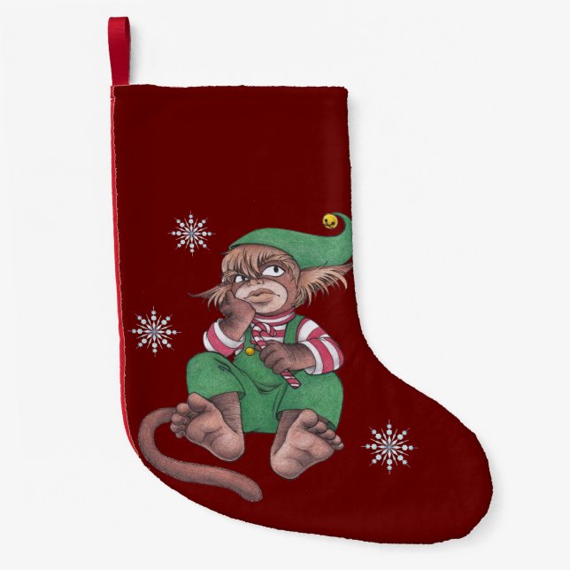 Julapa Gnome Liten Julstrumpa (Framsidan)