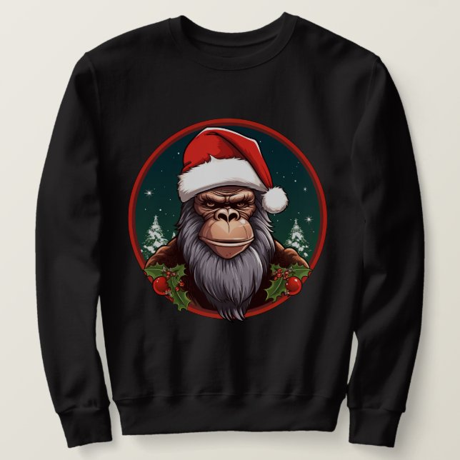 julapa lång ärmad tröja (Design framsida)