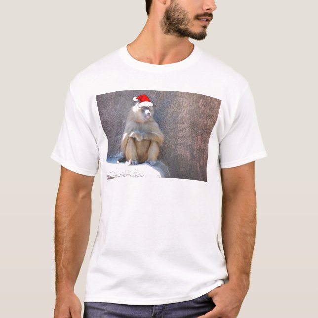 Julapor och babianer t shirt (Framsida)