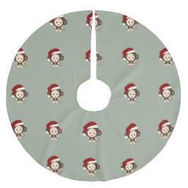 Julaporn Julgransmatta Borstad Polyester