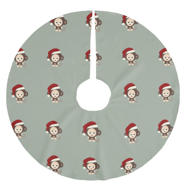 Julaporn Julgransmatta Borstad Polyester (Framsidan)