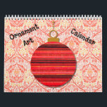 Julåret runt för prydnadsföremål runt kalendern kalender<br><div class="desc">Den här söt kalendern innehåller min originalgrafik, av skapat julprydnader med vintage, för att ha en månads körning runt! Dessa kalendrar är av hög kvalitet och livfulla. Du kan välja andra storlekar och andra alternativ om du vill. Denna unika kalender skulle ge en underbar gåva till en julsäsong älskare under...</div>