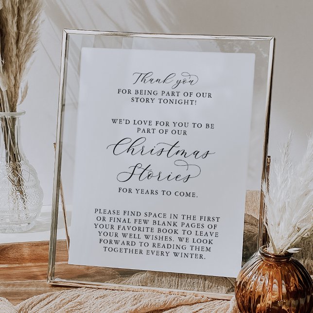 Julartiklar i elegantens skript poster (Skapare uppladdad)