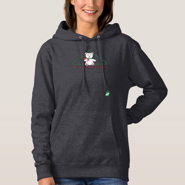 Julatatchen Hoodie T-shirt (Framsida)