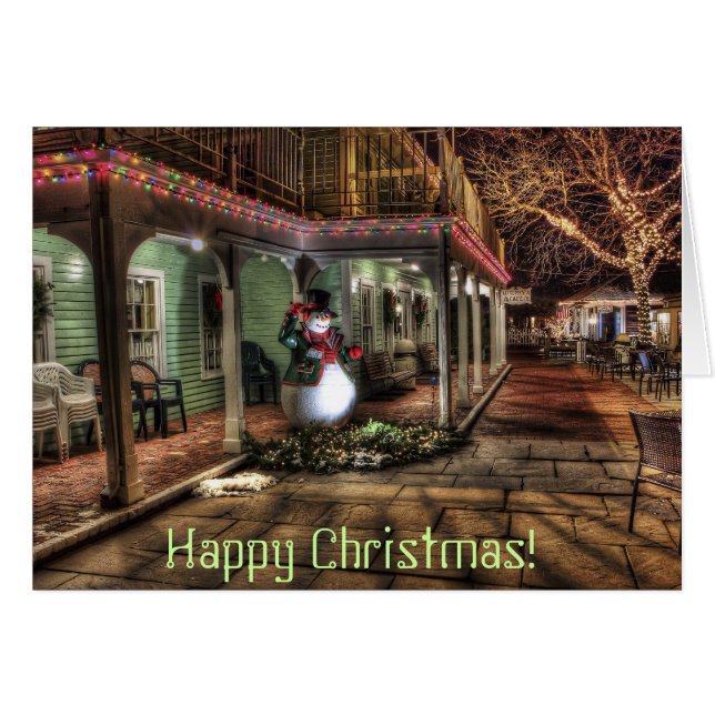 Julatmosfär 001a OBS kort (Framsidan Horizontal)