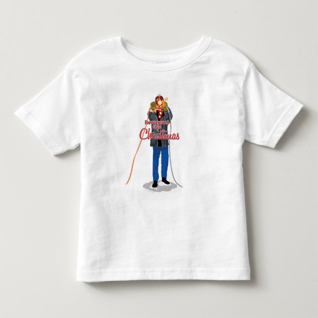 Julavacation | Återanslut denna jul T Shirt (Framsida)