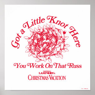 Julavacation Ge a Little Knot here Poster