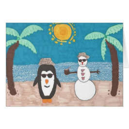 Julavacation Hälsningskort