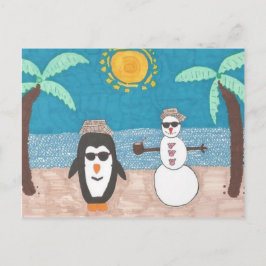 Julavacation Helg Vykort