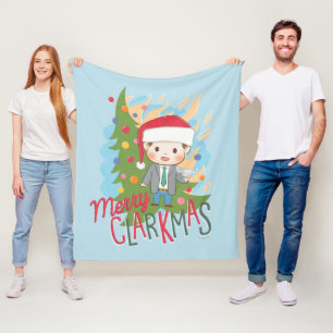 Julavacation Merry Clarkmas Fleecefilt