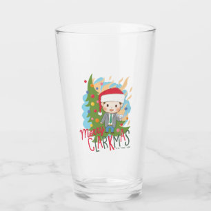 Julavacation Merry Clarkmas Glaskopp