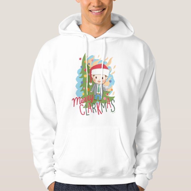 Julavacation Merry Clarkmas Hoodie (Framsida)