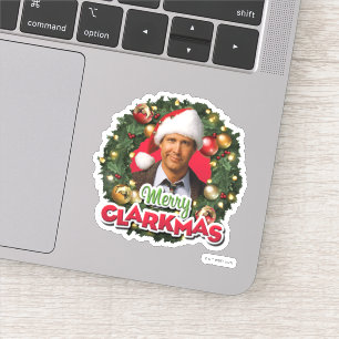 Julavacation   Merry Clarkmas Klistermärken