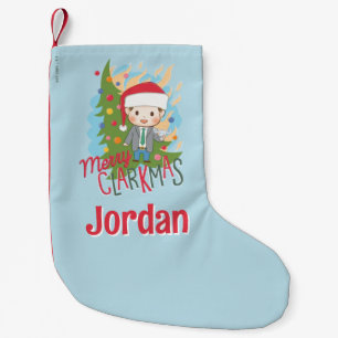 Julavacation Merry Clarkmas Liten Julstrumpa