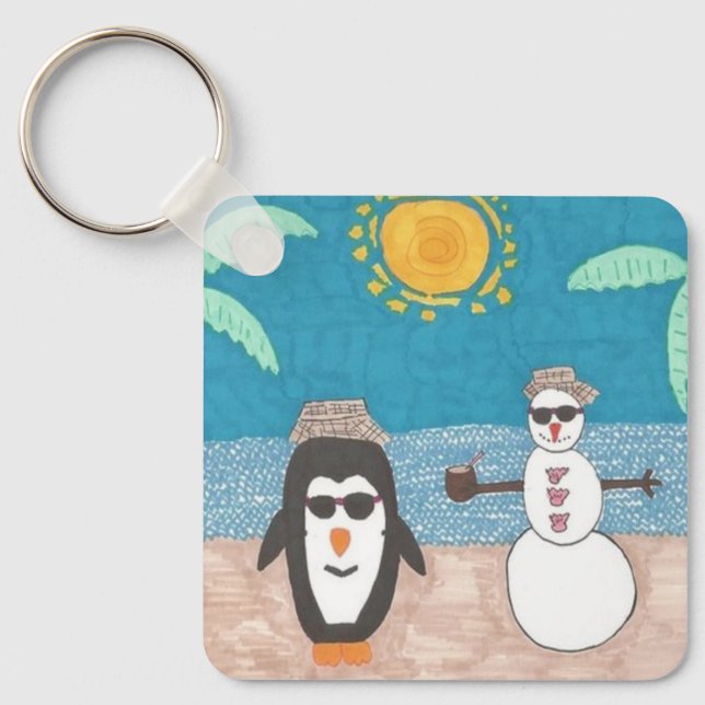 Julavacation Nyckelring (Framsida)