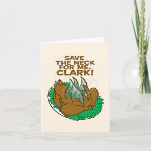 Julavacation   Spara Nacke åt mig, Clark! Anteckningskort