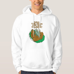Julavacation Spara Nacke åt mig, Clark! Hoodie