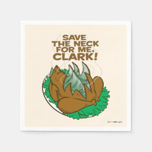 Julavacation Spara Nacke åt mig, Clark! Pappersservett