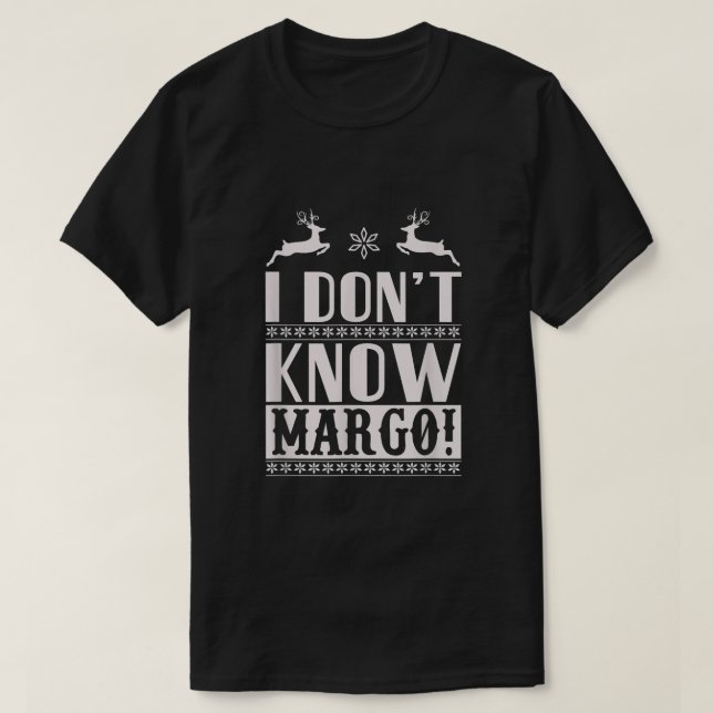 Julavacation Todd och Margo Shirt T (Design framsida)