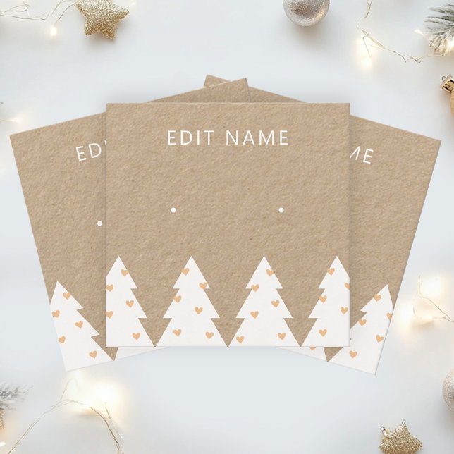 Julavåringskort, Visning Fyrkantigt Visitkort (Skapare uppladdad)