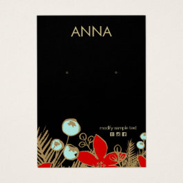 Julavåringskort, Visning Visitkort