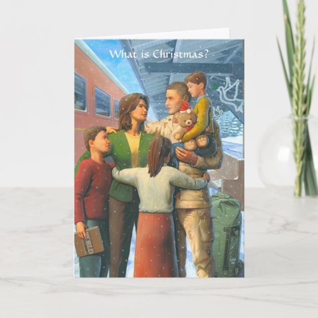 Julavvikelsekort Helgkort (Framsida)