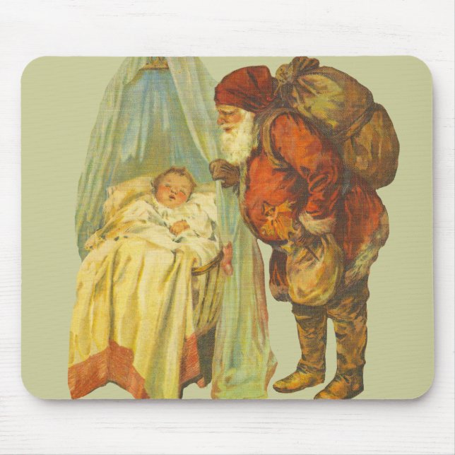 Julbaby Santa Clause Vintage Musmatta (Framsidan)