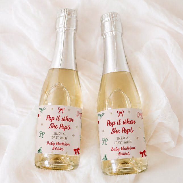 JulBaby Shower Pop It när Hon Får Barn (Skapare uppladdad)