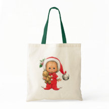 Julbabyälva och nalle