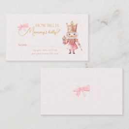 Julbabyskor - Nutcracker - hur stor är Mamman Tilläggskort