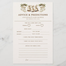 Julbabyskor, råd och förutsägelsespel