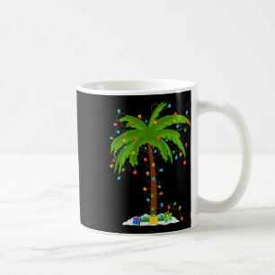 Julbäcken Handflatan Träd med Tropica från Julafto Kaffemugg