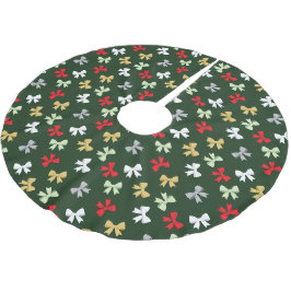 Julbågar Julgransmatta Borstad Polyester