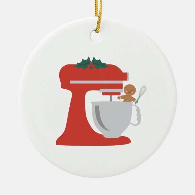 Julbägare Julgransprydnad Keramik (Framsidan)