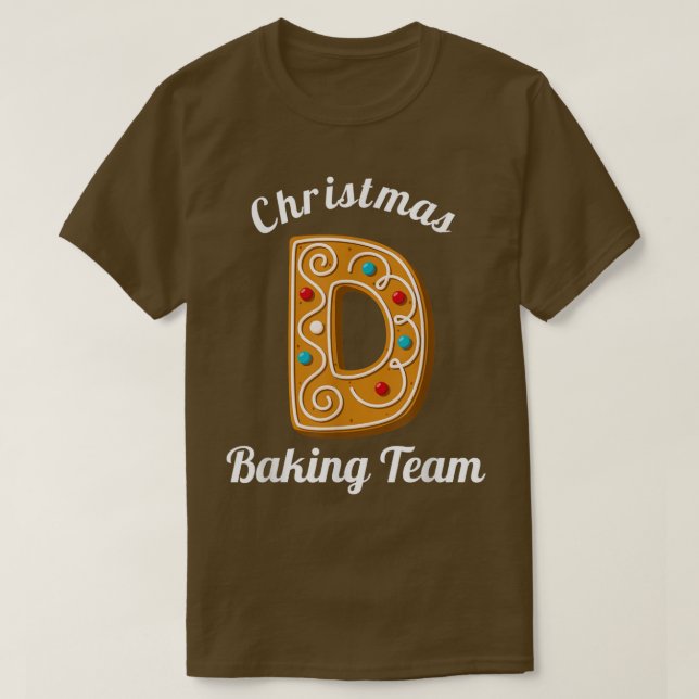 Julbageringsteamet Brev D Helgdag Matching Fa T Shirt (Design framsida)